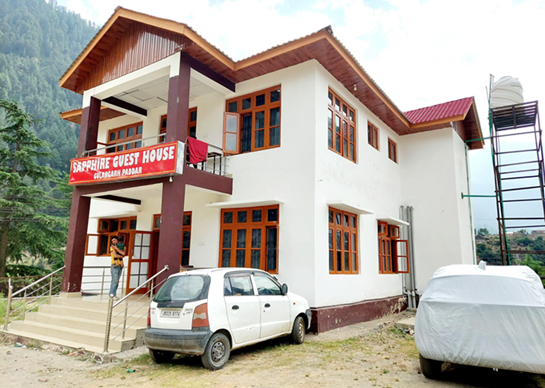 Sapphire Guest House and Mushroom Tents Padder
